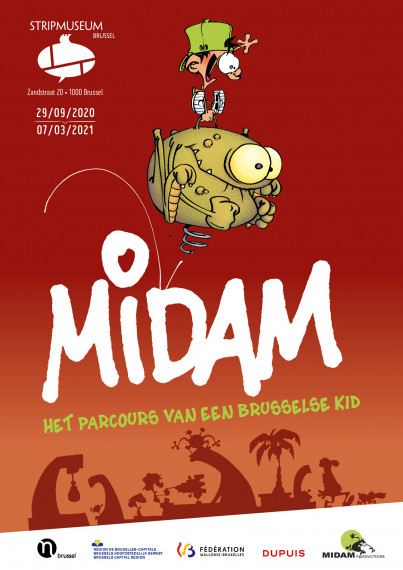 Midam, het parcours van een Brusselse Kid - Affiche NL test