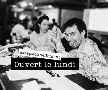 Ouvert les lundis 24 février et 3 mars!