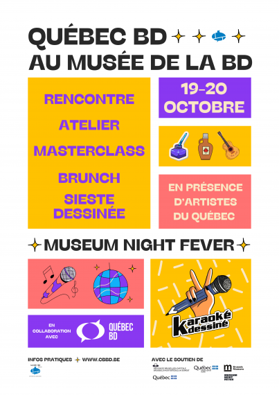 Le Musée de la BD invite le Festival Québec BD -  test